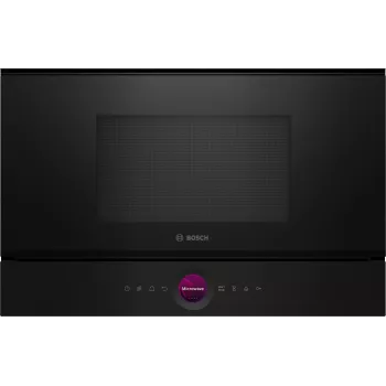 Bosch Serie 8 BFR7221B1 mikroviļņu krāsns Melna Solo mikroviļņu krāsns Iebūvējams 21 L 900 W