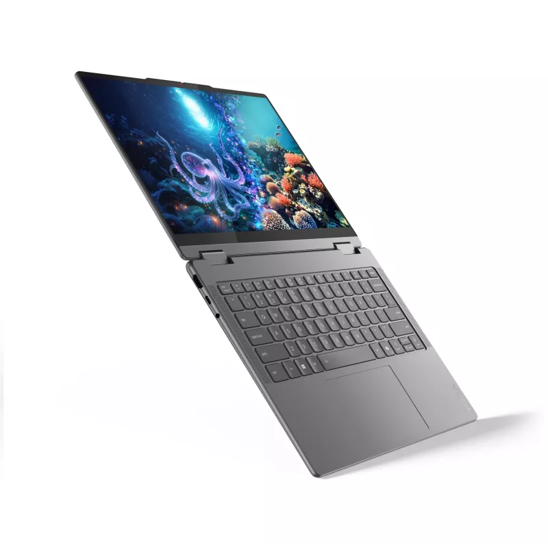 Portatīvais dators Lenovo YOGA 7 2-in-1 14 collu Ultra 5 226V, 16GB LPDDR5x, 1TB NVMe, OLED WUXGA, Windows 11 Home, Luna Grey