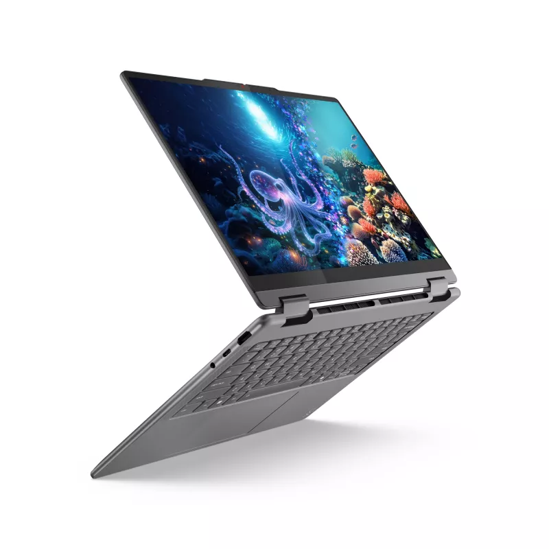 Portatīvais dators Lenovo YOGA 7 2-in-1 14 collu Ultra 5 226V, 16GB LPDDR5x, 1TB NVMe, OLED WUXGA, Windows 11 Home, Luna Grey