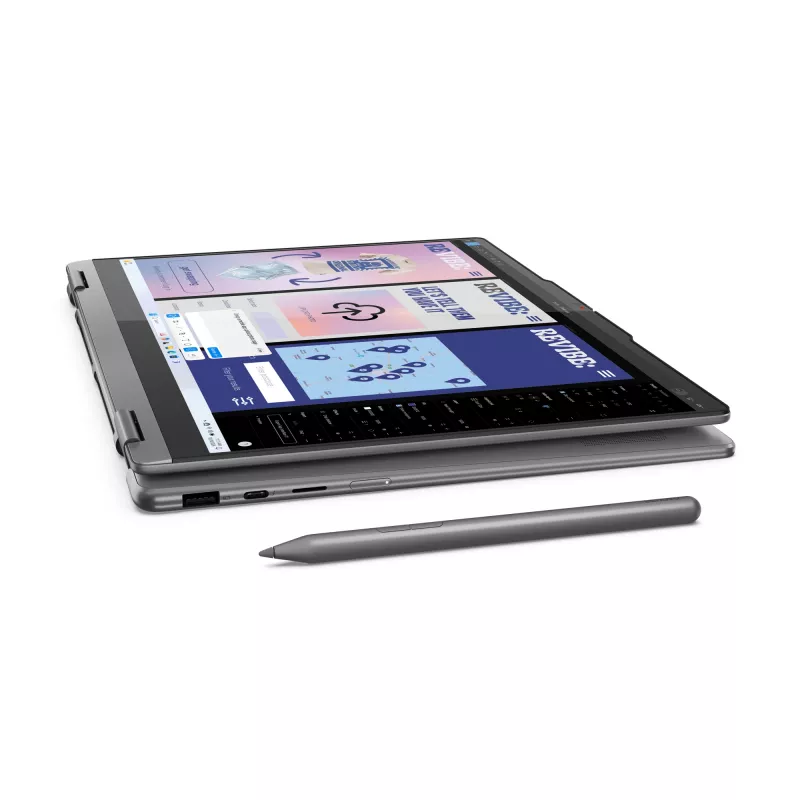 Portatīvais dators Lenovo YOGA 7 2-in-1 14 collu Ultra 5 226V, 16GB LPDDR5x, 1TB NVMe, OLED WUXGA, Windows 11 Home, Luna Grey