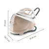 Tefal Pro Express Eco GV9E22E0 tvaika gludināšanas stacija 2200 W 1,8 L Durilium AirGlide Autoclean zole Bēša, Balta