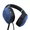 Trust GXT 415B Zirox austiņas ar vadu, galvas saite, spēlēm, zilas