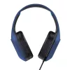 Trust GXT 415B Zirox austiņas ar vadu, galvas saite, spēlēm, zilas