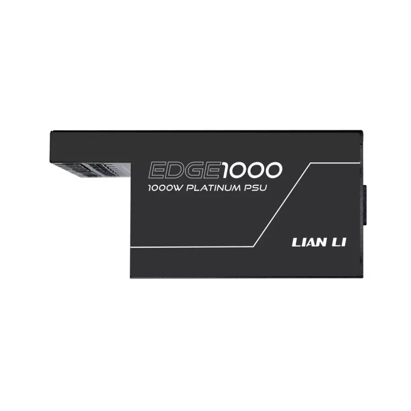 Lian Li EDGE EG1000 1000 W ATX 3.1 barošanas bloks, 80 PLUS Platinum, melns