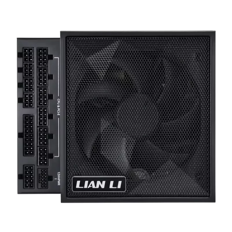 Lian Li EDGE EG1000 1000 W ATX 3.1 barošanas bloks, 80 PLUS Platinum, melns