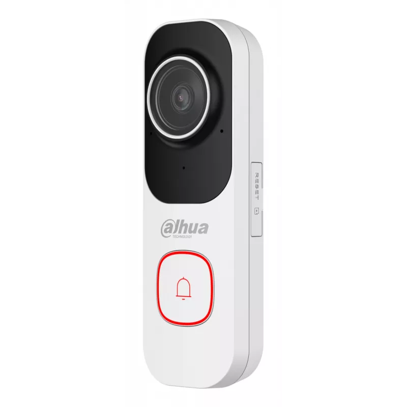 Video durvju zvans DAHUA DB41AW balts — vadu/bezvadu viedais durvju zvans