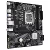 GIGABYTE B760M H V2 mātesplate - Atbalsta Intel Core 14. paaudzes CPU, 5+1+1 fāžu digitālais VRM, līdz 8000 MHz DDR5 (O.C.), 1xPCIe 4.0 M.2, 1GbE LAN, USB 3.2 Gen1