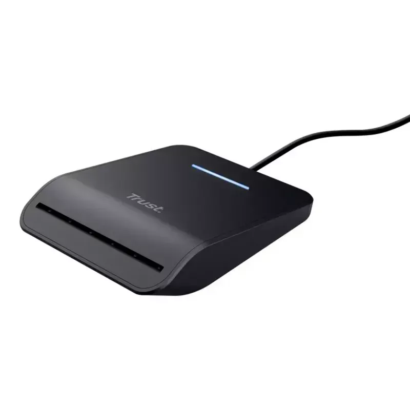 Trust Primo viedkaršu lasītājs Iekštelpām USB USB Type-C Melns