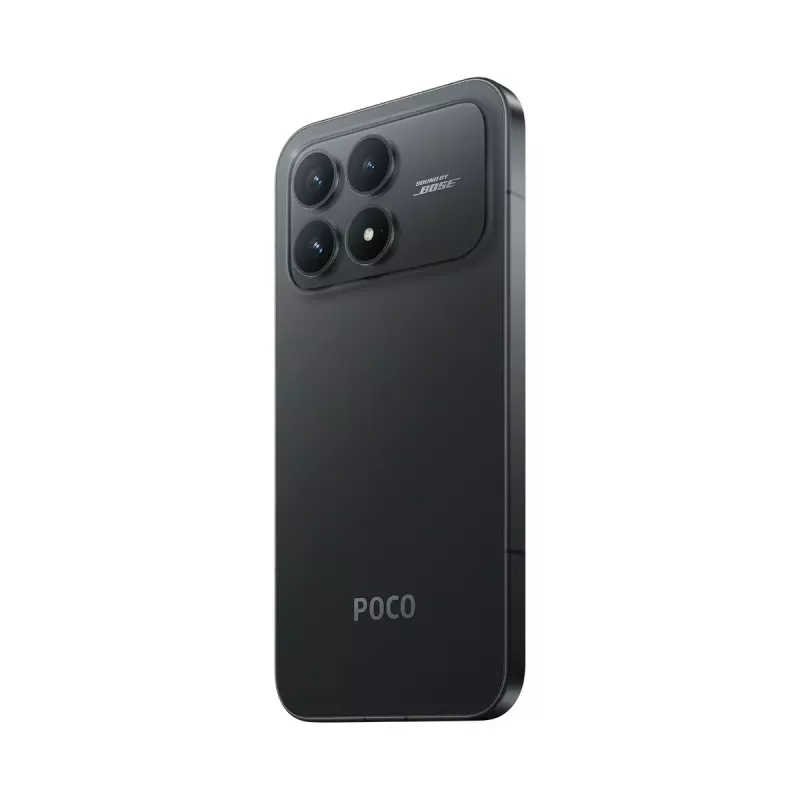Viedtālrunis POCO F8 Pro — 6.59 collas (16.7 cm) 2510×1156, Qualcomm Snapdragon 8 Elite 3.53 GHz, 12 GB RAM, 512 GB, 50 MP trīskārša kamera, 6210 mAh, Dual SIM, IP68, Melna