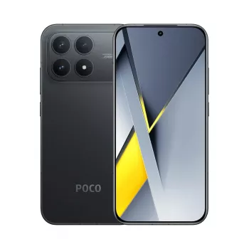 Viedtālrunis POCO F8 Pro — 6.59 collas (16.7 cm) 2510×1156, Qualcomm Snapdragon 8 Elite 3.53 GHz, 12 GB RAM, 512 GB, 50 MP trīskārša kamera, 6210 mAh, Dual SIM, IP68, Melna