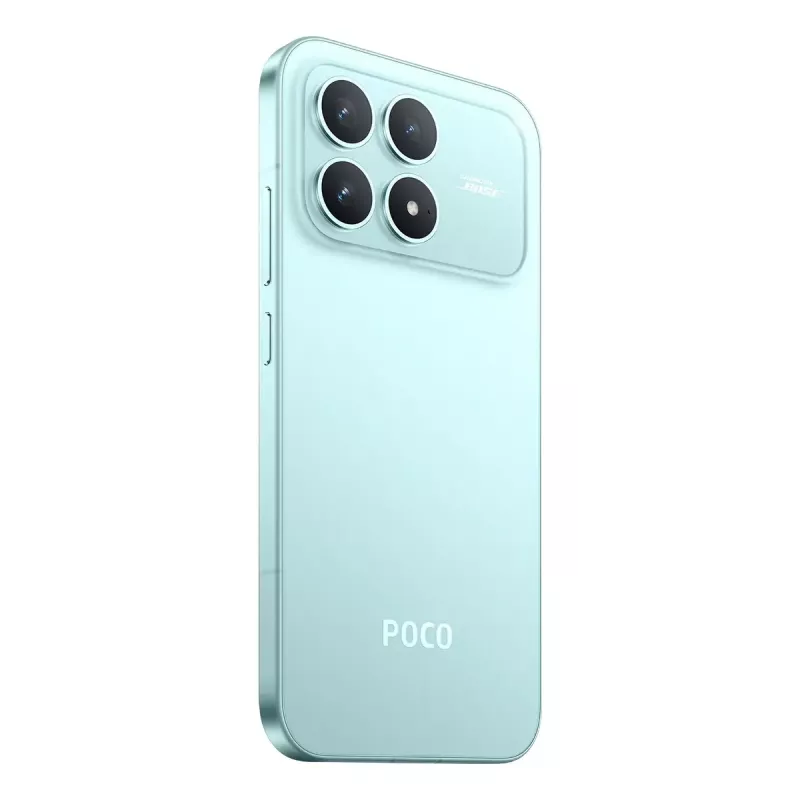 Viedtālrunis POCO F8 Pro — 6,59 collas 2510×1156, Qualcomm Snapdragon 8 Elite 3,53 GHz, 12 GB RAM, 512 GB, 5G, Dual SIM, 6210 mAh, IP68, Zils
