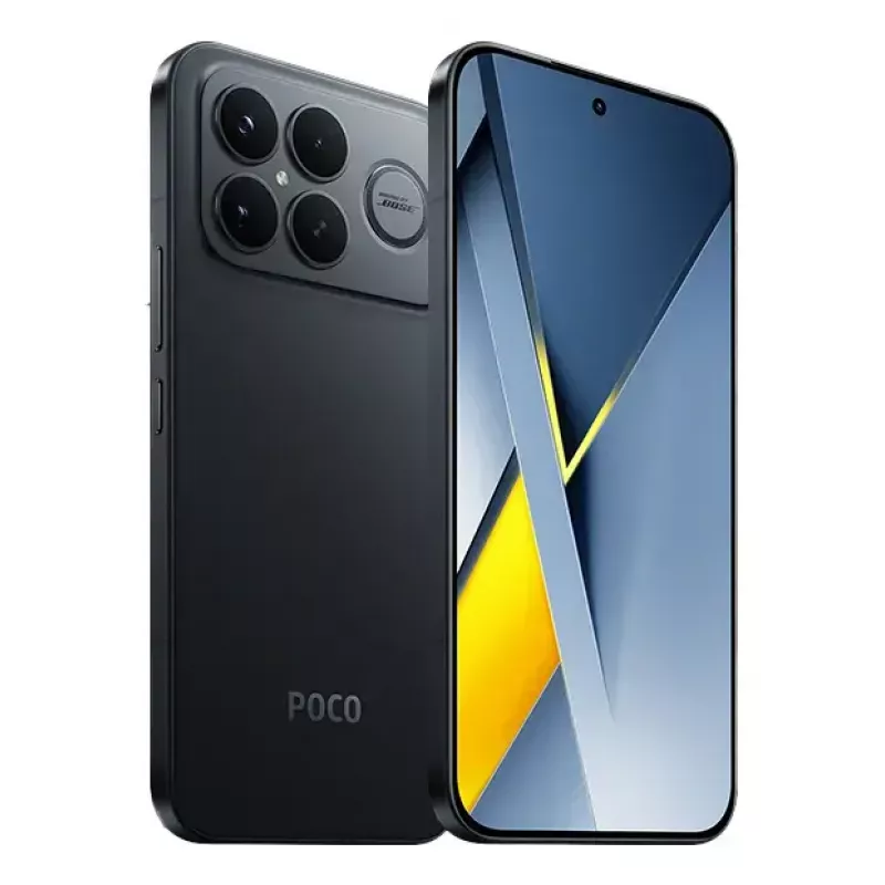 Viedtālrunis POCO F8 Ultra — Snapdragon 8 Elite Gen 5, 12 GB RAM, 256 GB, 6,9 collas 2608×1200, 50 MP trīskāršā kamera, 6500 mAh, Dual SIM, IP68, Melns