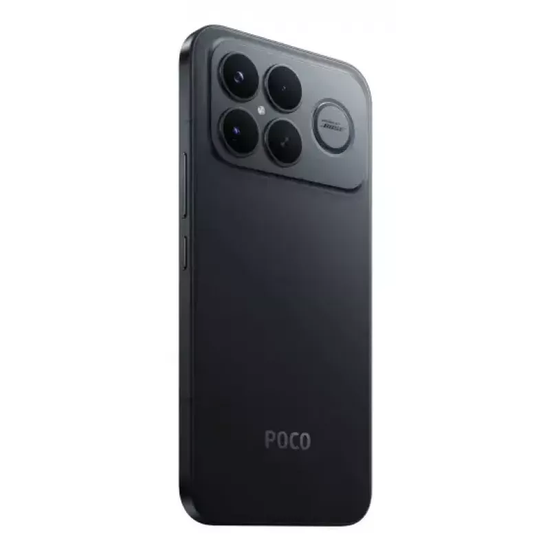 Viedtālrunis POCO F8 Ultra — Snapdragon 8 Elite Gen 5, 12 GB RAM, 256 GB, 6,9 collas 2608×1200, 50 MP trīskāršā kamera, 6500 mAh, Dual SIM, IP68, Melns