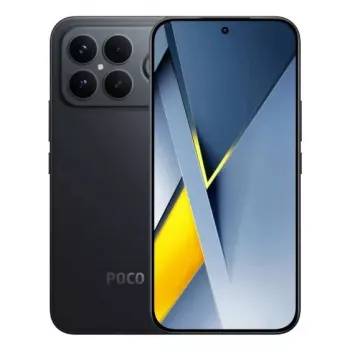 Viedtālrunis POCO F8 Ultra — Snapdragon 8 Elite Gen 5, 12 GB RAM, 256 GB, 6,9 collas 2608×1200, 50 MP trīskāršā kamera, 6500 mAh, Dual SIM, IP68, Melns