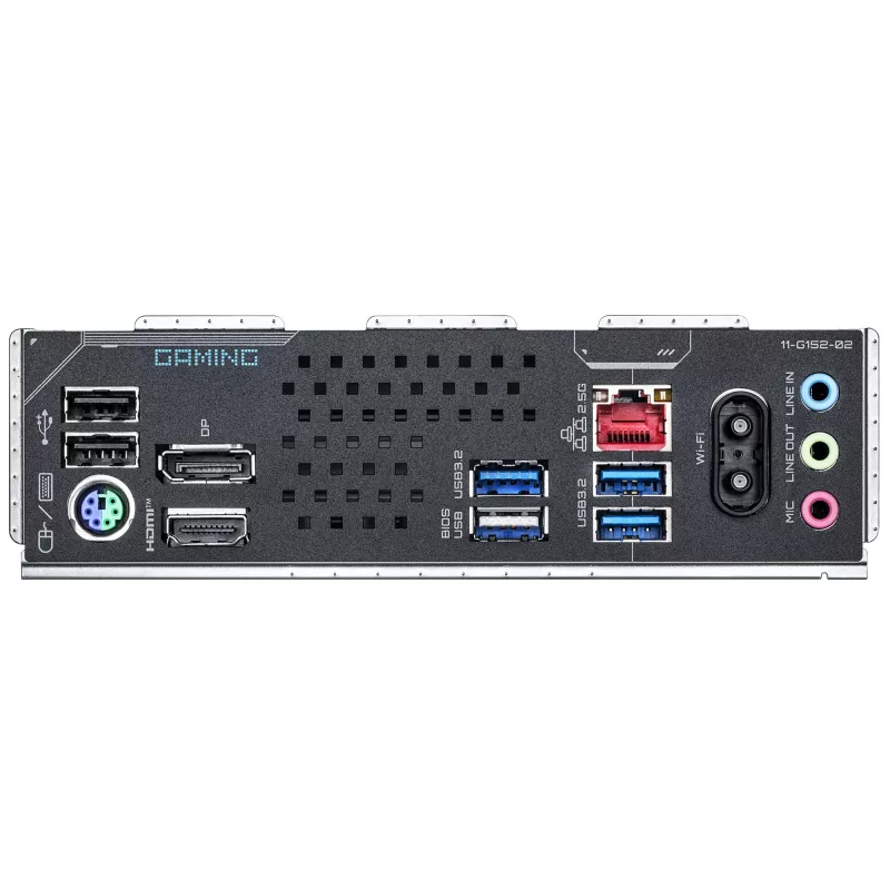 Mātesplate GIGABYTE B860M GAMING WIFI6 — Micro ATX, LGA 1851, DDR5 līdz 9066MHz, 2 DIMM, PCIe 5.0, 2.5GbE, Wi‑Fi 6E