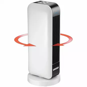 Unold 86430 elektriskais sildītājs iekštelpām melns, balts 2000 W ventilatora elektriskais sildītājs