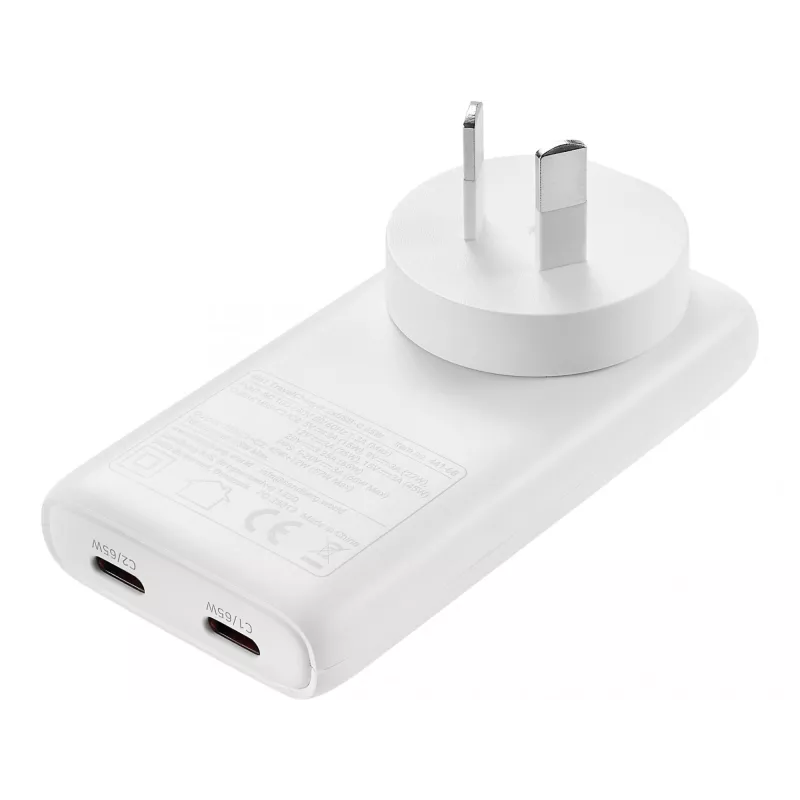 Sandberg 4in1 TravelCharger 65W balts, iekštelpām, maiņstrāva, 20 V, balts
