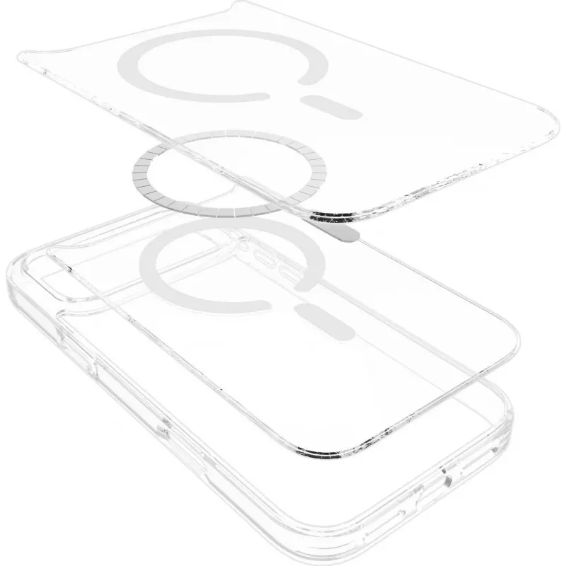 eSTUFF ES67141058 mobilā tālruņa maciņš 17,5 cm (6,9 collas) Vāciņš Caurspīdīgs