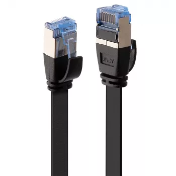 Lindy 47481 tīkla kabelis melns 1 m Cat6a U/FTP (STP)