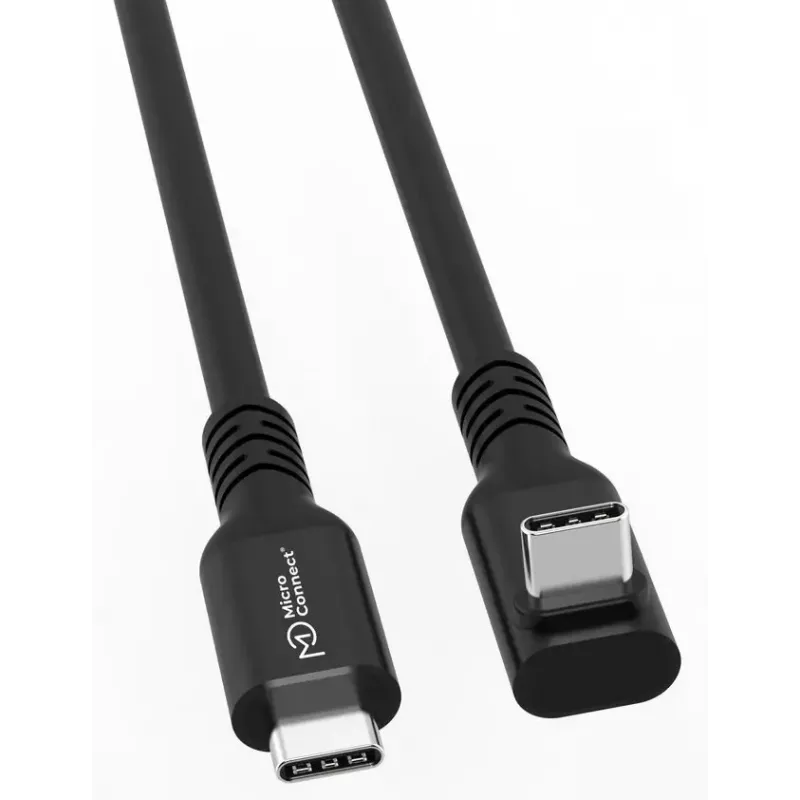 USB-C — USB-C kabelis MicroConnect MC-USB3.2CC1-FA — USB 3.2 Gen 2x2, 1 m, melns