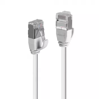 Lindy 2m Cat.6A U/FTP Īpaši plāns tīkla kabelis, pelēks, 2 m, Cat6a, U/FTP (STP), RJ-45, RJ-45, pelēks