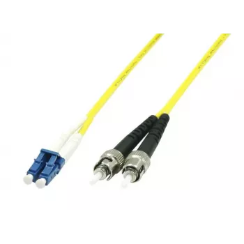 Microconnect FIB411003 InfiniBand/optiskais kabelis 3 m LC ST Dzeltens