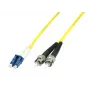 Microconnect FIB411003 InfiniBand/optiskais kabelis 3 m LC ST Dzeltens