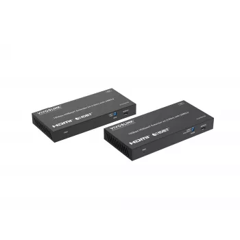 KVM komplekts VivoLink VLKVM150 HDBaseT KVM paplašinātājs 18 Gb/s, diapazons līdz 150 m