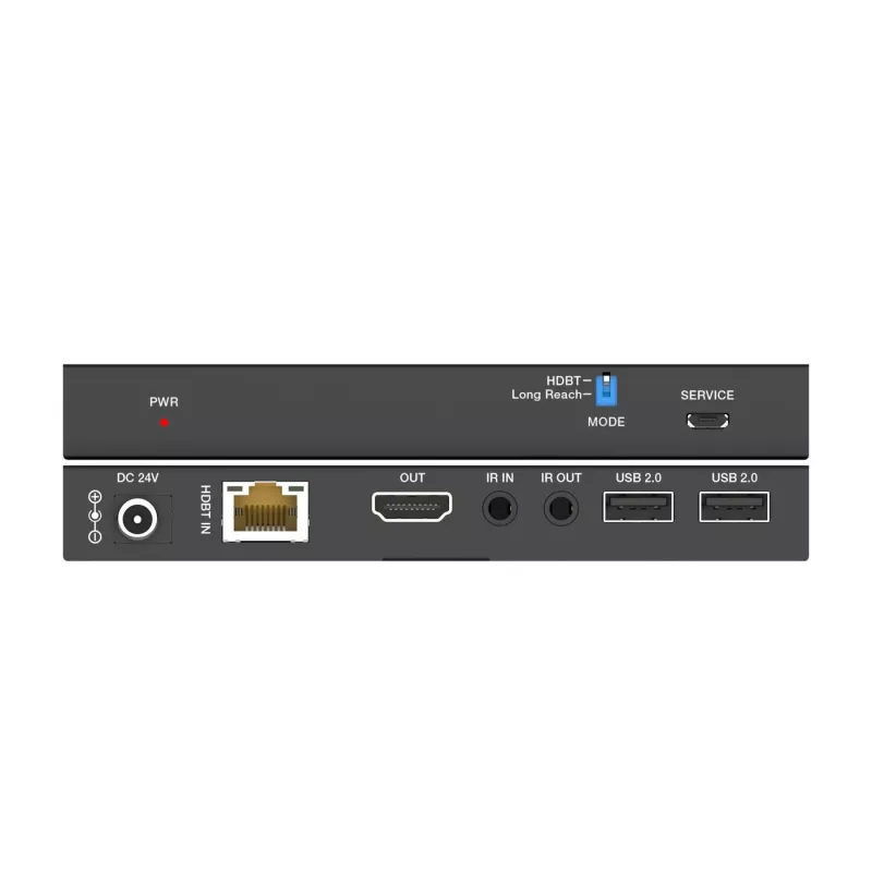 KVM komplekts VivoLink VLKVM150 HDBaseT KVM paplašinātājs 18 Gb/s, diapazons līdz 150 m