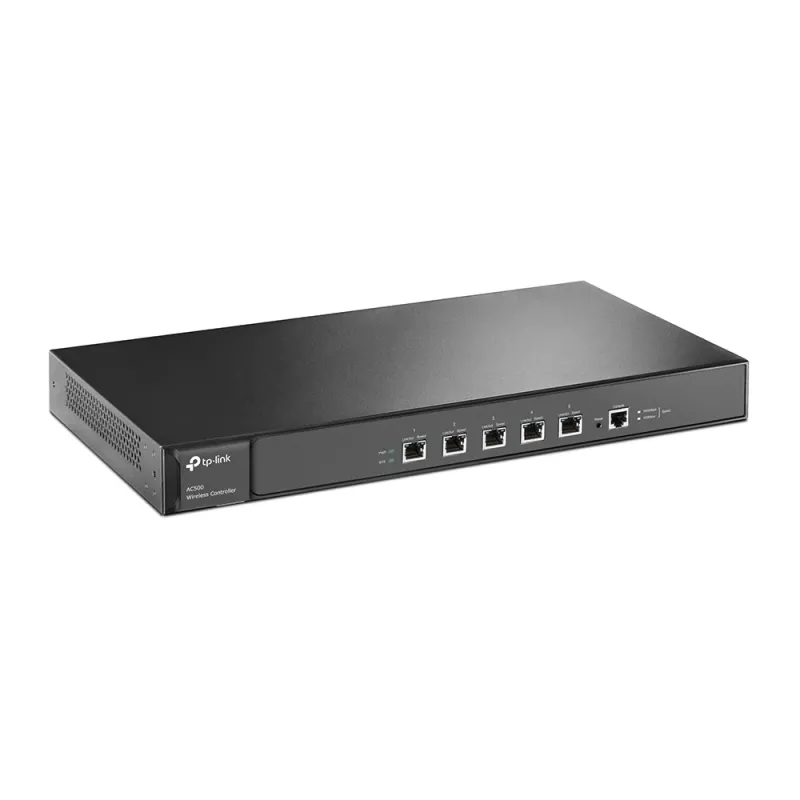TP-Link AC500 bezvadu kontrolieris, melns, 1U, plauktā montējams, Activity, Link, Power, System, 1000 MHz, 256 MB
