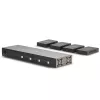 Lindy 70m Cat.6 4x4 HDMI 4K60 Matrix Extender, 3840 x 2160 pikseļi, AV raidītājs un uztvērējs, 70 m, vadu savienojums, melns, HDCP