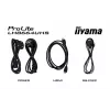Digitālā reklāmas planšete IIYAMA LH8664UHS-B3AG — 85,6 collas (2,17 m) 3840x2160 4K IPS, 450 cd/m², Wi‑Fi, Android, 24/7, melna