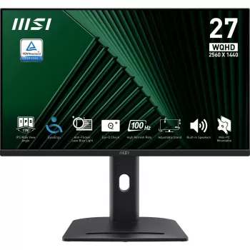 Monitor MSI Pro MP275QPG 27 inch IPS LCD QHD 2560x1440