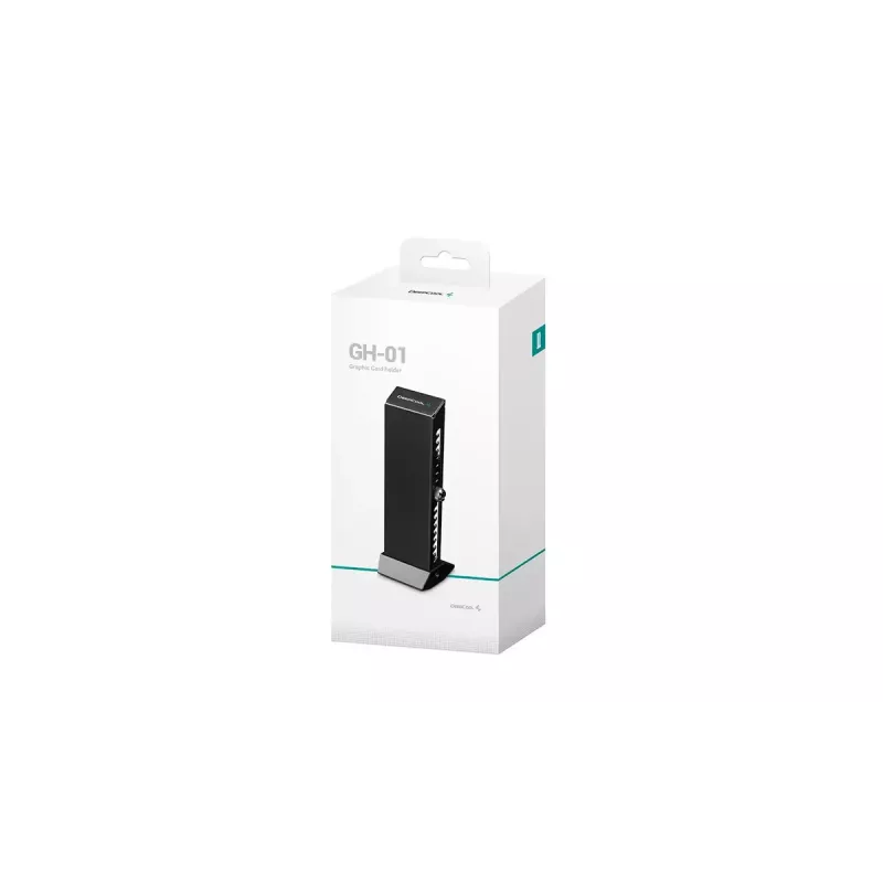 Grafikas karšu turētājs DeepCool GH-01 Universal, melns, 52,6×60,6×163,7 mm