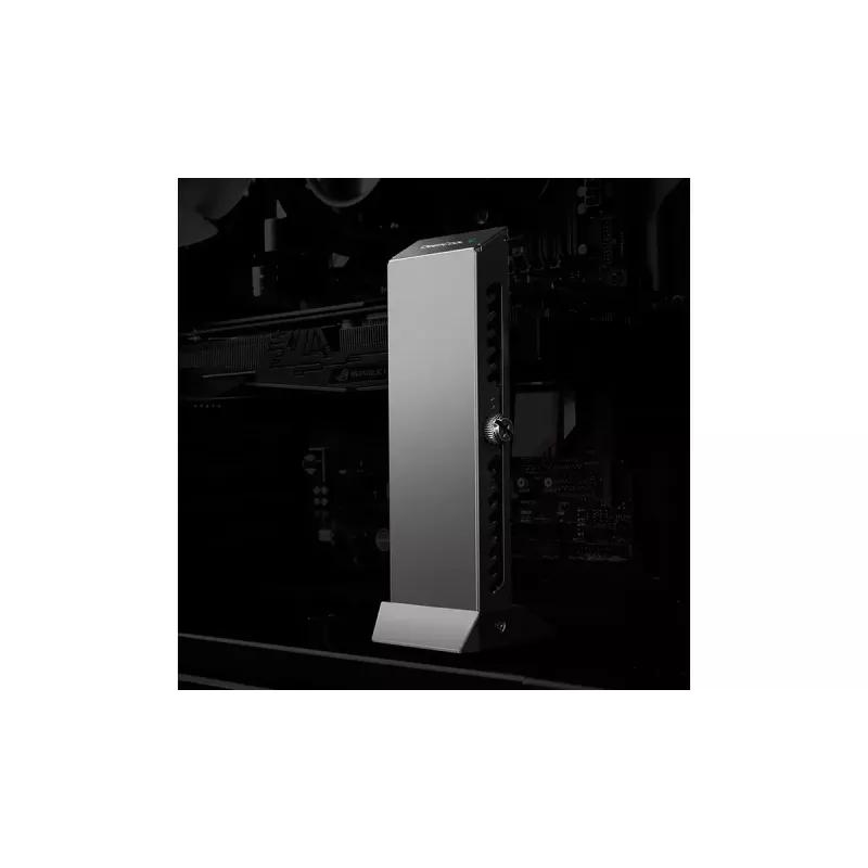 Grafikas karšu turētājs DeepCool GH-01 Universal, melns, 52,6×60,6×163,7 mm