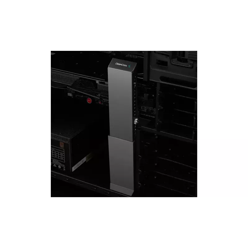 Grafikas karšu turētājs DeepCool GH-01 Universal, melns, 52,6×60,6×163,7 mm