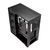 PC vidējā torņa korpuss MODECOM VOLCANO STELLAR PLUS ARGB MIDI, 5 priekšējie ventilatori, rūdīts stikls, USB-C