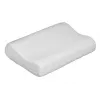 Ortopēdiskais kakla spilvens ActionMed CERVICAL MED PILLOW PO100AM — putu pildījums, 550×360×120 mm, mazgājams pārvalks, balts