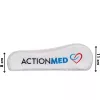 Ortopēdisks spilvens ActionMed PO200AM — anatomisks putu spilvens galvai un kaklam, 590×350 mm, maks. augstums 11 cm, mazgājams pārvalks
