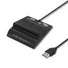 Karšu lasītājs QOLTEC Smart ID Card Reader Intelligenst Model 50636 USB Type C