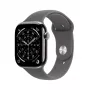 Apple Watch Series 11 GPS + Cellular 42mm dabīga titāna korpuss
