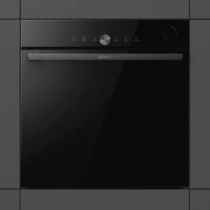 Gorenje G600 Elektrisk ugn BPSA6747DGWI RAL9005, liela, elektriska, 77 L, 3500 W, 77 L, 2300 W