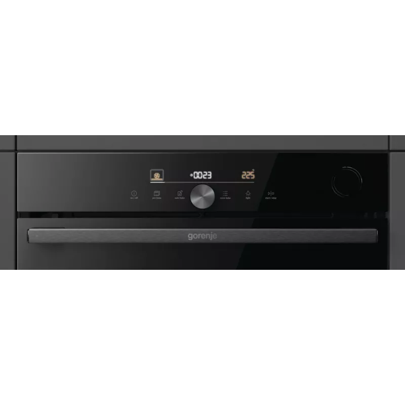 Gorenje G600 Elektrisk ugn BPSA6747DGWI RAL9005, liela, elektriska, 77 L, 3500 W, 77 L, 2300 W