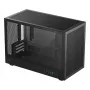 PC korpuss DeepCool CH260 Micro Tower Melns — Micro-ATX/Mini-ITX, rūdītais stikls, USB-C, maks. GPU 413 mm