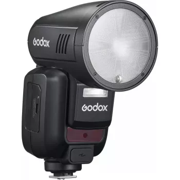 Zibspuldze Godox V100 priekš Sony — pārnēsājama 100 Ws kameras zibspuldze, iebūvēts uzlādējams akumulators