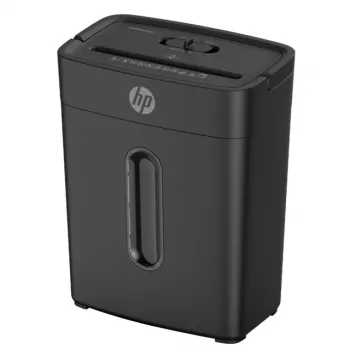 HP One Shred 6CC papīra smalcinātājs ar daļiņu griezumu 68 dB Melns