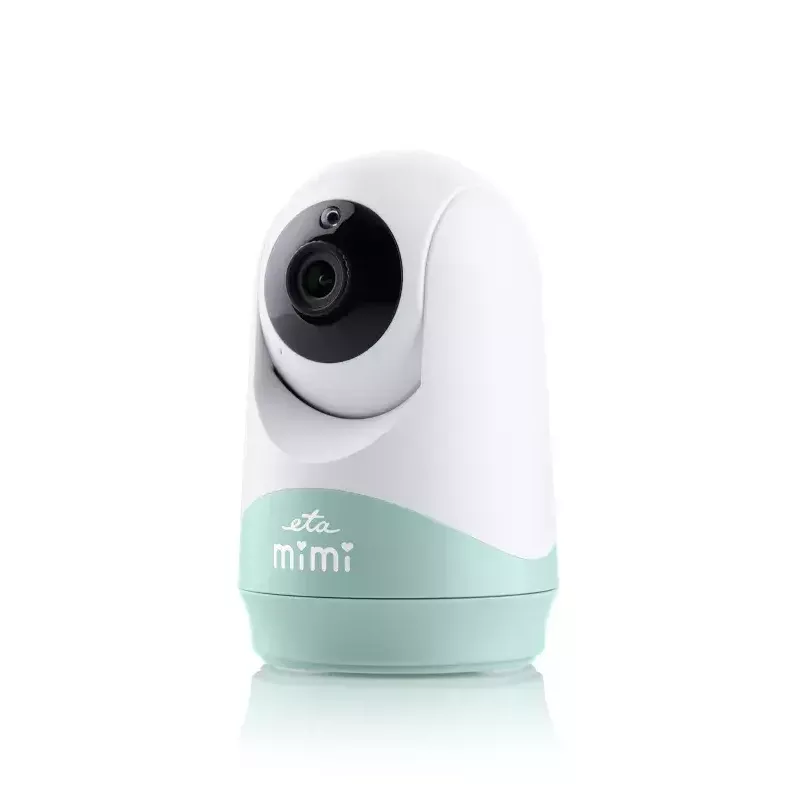 Bērnu monitors ETA ETA530690000 ar lokāmu kameru, balts/zaļš, attālināta vizuālā uzraudzība