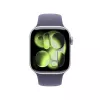 Apple Watch Series 11 GPS + Cellular 42mm viedpulkstenis, sudraba alumīnija korpuss, violeta Fog sporta siksna M/L