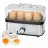 ProfiCook PC-EK 1275 olu vārītājs, 400 W, līdz 8 olām, melns/nerūsējošais tērauds (501275)