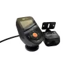 Automašīnas videoreģistrators VANTRUE S1PRO MAX — kompakts 2 kanālu reģistrators, 3840×2160 F/1.8, 155° galvenais, Wi‑Fi, GPS, 2 collu displejs, stāvēšanas režīms, microSD līdz 1 TB